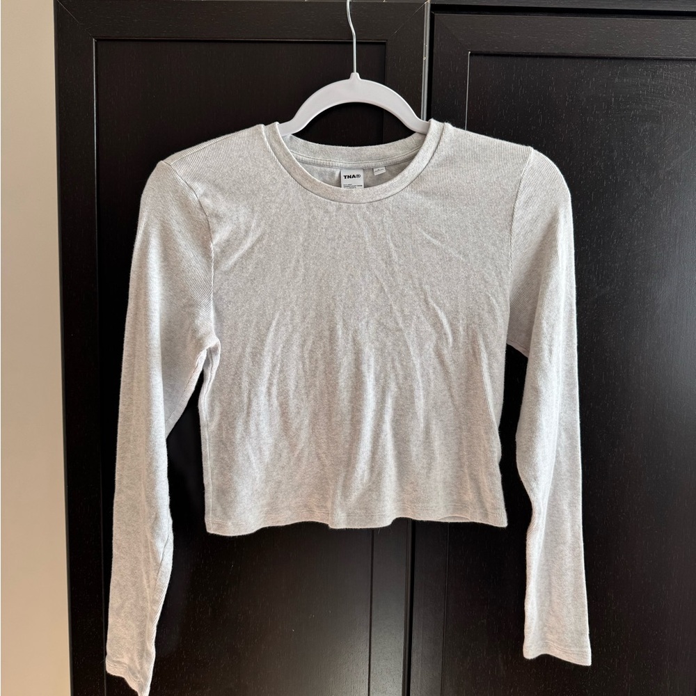 Tna homestretch crop longsleeve